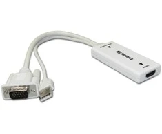 Sandberg VGA+garso į HDMI keitiklis