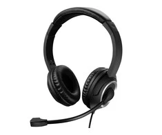 Lengvos ausinės pajungiamos prie kompiuterio Sandberg MiniJack Chat Headset su mikrofonu
