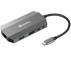 Sandberg USB-C 6in1 kelioninis dokas