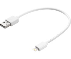 Sandberg USB>Lightning MFI 0,2m Balta