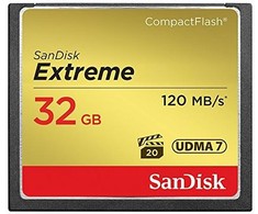 Atminties kortelė CF SanDisk Extreme 32GB SDCFXSB-032G-G46