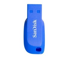 „SanDisk Cruzer Blade“ USB atmintinė, 16 GB, elektrinė, Mėlyna, EAN: 619659141059