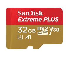 Atminties kortelė SanDisk Micro SDHC 100MB A1 32GB Extreme Plus SDSQXBG-032G-GN6MA