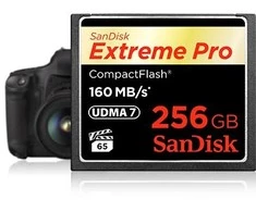Atminties kortelė Sandisk KARTA EXTREME PRO CF 256 GB