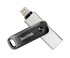 USB laikmena SanDisk iXpand Phone Drive Go Lightning 128 GB, juoda