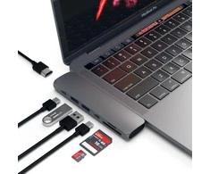Apple Satechi USB-C 7 Multiport Kosminė pilka adapteris