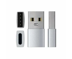 SATECHI Type-A to Type-C Adapteris -Sidabrinis