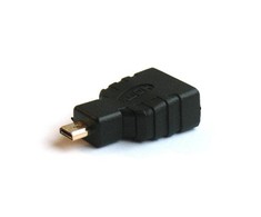 HDMI Adapteris - Savio CL-17 Micro-HDMI Juodas