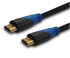 Savio CL-49 HDMI cable 5 m HDMI Type A (Standard) Juodas,Mėlyna