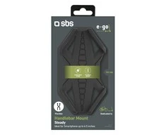 E-Go laikiklis silikonas elektriniam paspirtukui/dviračiui iki 6,5" SBS Juodas