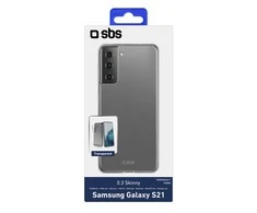 Dėklas „Samsung Galaxy S21 Skinny“ dangtelis su SBS skaidrus