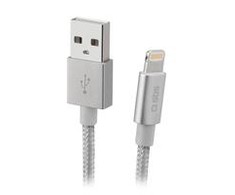 USB-žaibo kabelis SBS MFI C-89 1m sidabrine danga