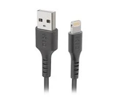 SBS TECABLEUSBIP589K USB-A – Lightning kabelis 1m MFi Certified – juodos spalvos