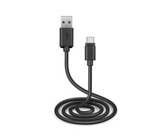 SBS TECABLETC3MTK USB-A - USB-C kabelis 3m - juodos spalvos