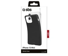SBS Juodas Vanity Cover Minkštas, skirtas iPhone 13 Mini