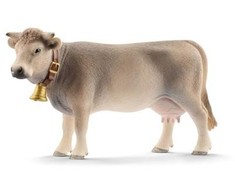 Schleich figūrėlė Braunvieh veislės karvė