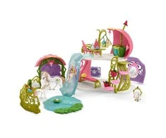 Schleich bayala 42445 Blizgantis gėlių namas w. Prieiga