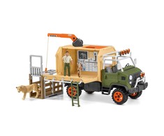 SCHLEICH „Wild Life“ Rinkinys - Gyvūnų Gelbėjimo Sunkvežimis