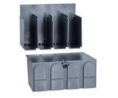 Schneider Electric 28958 - 2 pc(s) - Juodas - Pilkas - IP40 - 154 g - 146 mm - 105 mm