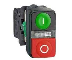 Schneider Electric XB5, mygtukas, žalias, IP66, IK05, II klasė, 30 mm
