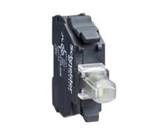 Schneider Electric Priekinių žibintų komplektas Ø22 LED 24V varžtų gnybtai balti - ZBVB1