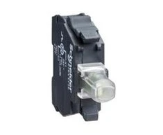 Schneider Electric Priekinių žibintų komplektas Ø22 LED 24V varžtų gnybtai balti - ZBVB1