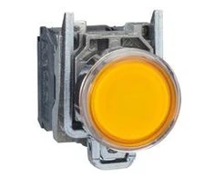 Schneider Electric Valdymo mygtukas 22mm geltonas 1Z 1R su grįžimu į vidų (XB4BW3565)