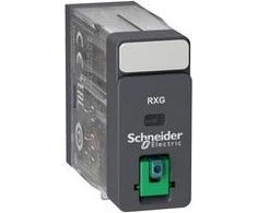 Schneider Electric Schneider Sąsajos relė su bandymo mygtuku 24VDC 5A 2c/o RXG21BD