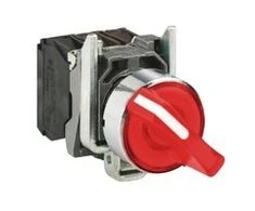 Schneider Electric Plunksnų jungiklis. komp. birželis foninis apšvietimas 22 val. 2 vnt stab., 24 V, 1NO+1NC XB4BK124B5