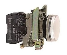 Schneider Electric LED šviesos indikatorius 24V balta - XB4BVB1