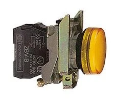 Schneider Electric Signalinė lemputė 22mm geltona 24V AC / DC LED (XB4BVB5)