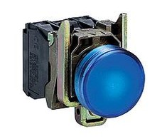 Schneider Electric Signalinė lemputė 22mm mėlyna 24V AC / DC LED (XB4BVB6)
