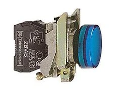 Schneider Electric Signalinė lemputė 22mm mėlyna 230- 240V kintamosios srovės (XB4BVM6)