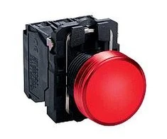 Schneider Electric Signalinė lemputė 22mm raudona 24V AC / DC (XB5AVB4)