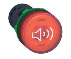 Schneider Electric XB5KS2M4 - Harmony Buzzer beleuchtbar in raudona O 22mm 230… 240 V