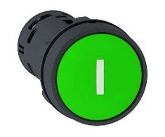 Schneider Electric Valdymo mygtukas 22mm žalias su grįžimu 1Z (XB7NA3131)
