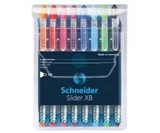 Tušinukų rinkinys Schneider SLIDER XB, 1,4mm, 8 spalvos