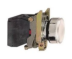 Schneider Electric Valdymo mygtukas 22 mm baltas su savaiminio grįžimo funkcija ir apšvietimu 1Z 1R (XB4BW31M5)