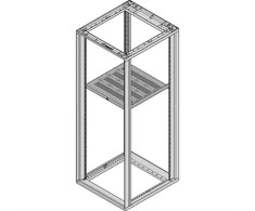 SCHROFF SCHROFF Novastar 19 knygų lentyna, stacionarus, 1 HE 600W 500D