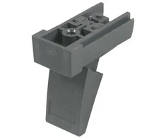 SCHROFF Górna padas do podwozia, plastikinis, RAL 9006