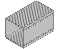 SCHROFF SCHROFF HF rėmo tipo kištukinio modulio korpuso vamzdis, 28 AG, skirtas 160 mm gylio PCB