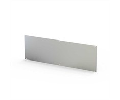 SCHROFF SCHROFF priekinis skydelis, neekranuotas, 3 HU, 84 HU, 2,5 mm, al, priekis anoduotas, galinis laidus