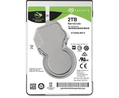SEAGATE Barracuda 2TB HDD SATA 6Gb/s 5400rpm 2,5" 7mm aukštis 128Mb talpykla BLK