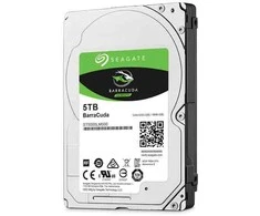 Seagate BarraCuda 5TB 2,5 col., 15mm SATA 6Gb/s – vidinis HDD