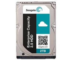 „SEAGATE EXOS 7E2000 Enterprise“ talpa 2,5 colio 2 TB HDD 512 emuliacija 7200 aps./min. 128 MB 2,5 colio SAS 12 Gb/s 24x7 ilgalaikis naudojimas BLK