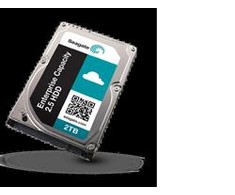 „SEAGATE EXOS 7E2000 Enterprise“ talpa 2,5 colio 2 TB HDD 512 emuliacija 7200 aps./min. 128 MB 2,5 colio SAS 12 Gb/s 24x7 ilgalaikis naudojimas BLK
