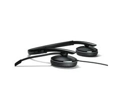Inline Ausinės „EPOS SENNHEISER ADAPT 165 USB II“, dvipusės, su USB laidiniu adapteriu, 3,5 mm ir USB jungtimis.