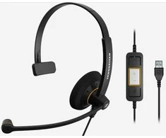 Epos SENNHEISER SC 30 USB LAIDINIS MONAURALUS Ausinės SU IN-LINE CALL CONTROL MS