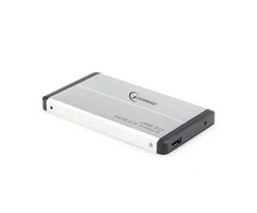 GEMBIRD EE2-U3S-2-S HDD/SSD enclosure for 2.5 SATA - USB 3.0 Aliuminio Sidabrinis