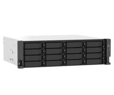 Serveris Išorinis kietasis diskas Nas tinklinė saugykla qnap ts-1673au-rp-16g juoda pilka